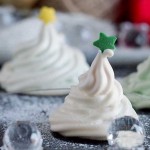 swiateczne choinki bezowe / Christmas tree meringues