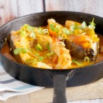 Orientalny karp duszony w sosie pomidorowym / Asian style carp cooked in tomato sauce