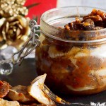 Sledz z suszonymi grzybami i sliwkami / Herring with dried mushrooms and prunes