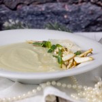 Zupa krem z kalafiora i topinambura / Sunchoke and cauliflower soup