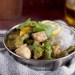 Wiosenne curry z kurczakiem ze szparagami/ Spring chicken curry