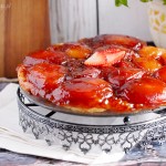 Tarte Tatin z jabłkami i truskawkami / Apple and strawberry Tarte Tatin