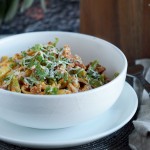 Szybka carbonara z chorizo / Easy chorizo carbonara