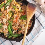 Jajecznica z łososiem / Scrambled eggs with salmon