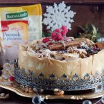 Ciasto z jabłkami, żurawiną i korzennym karmelem / Apple and cranberry pie with gingerbread caramel