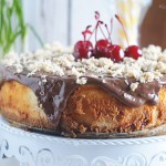 Sernik chałwowy / Halva cheesecake