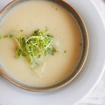 Kremowa zupa z gruszki i pietruszki / Creamy pear and parsnip soup