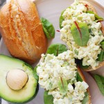 Sałatka jajeczna z awokado / Avocado egg salad