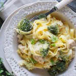 Lekki makaron z kurczakiem i brokułami / Light chicken and broccoli pasta
