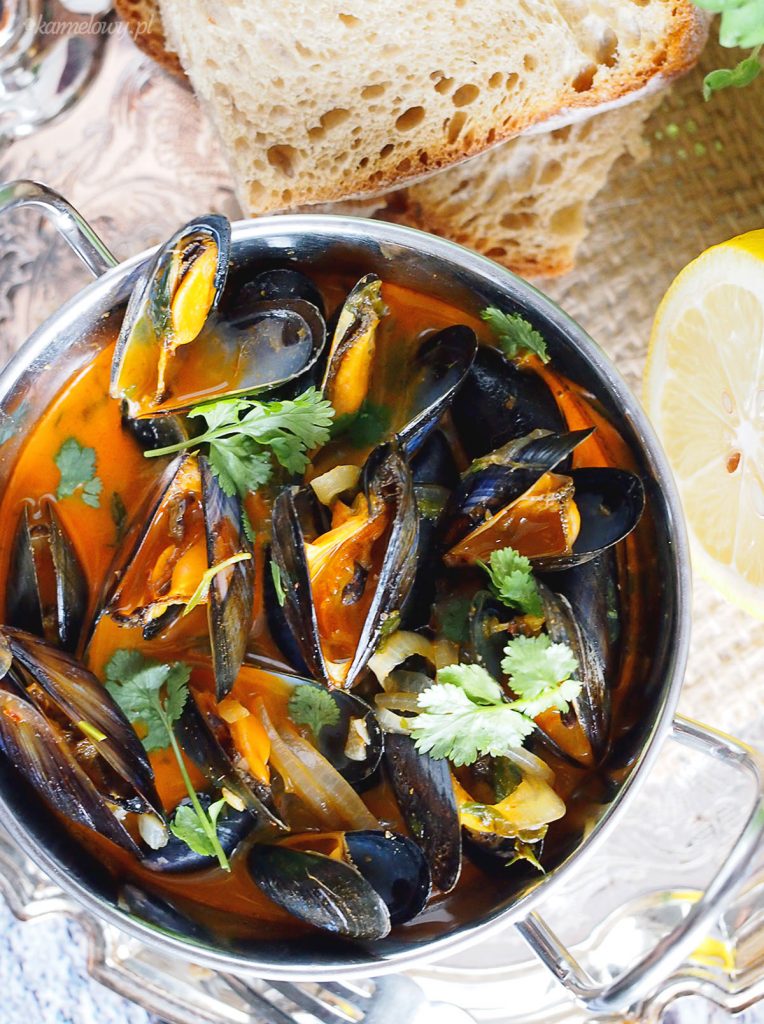 Mule po tajsku / Thai mussels