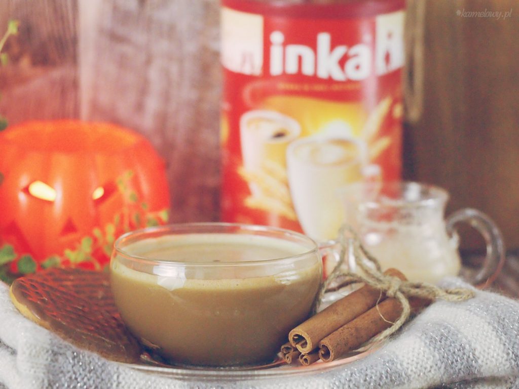 Inka z korzenną śmietanką dyniową / Chicory coffee with spiced pumpkin cream