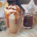 Latte z Inką i karmelem z masłem orzechowym / Peanut butter caramel chicory coffee latte