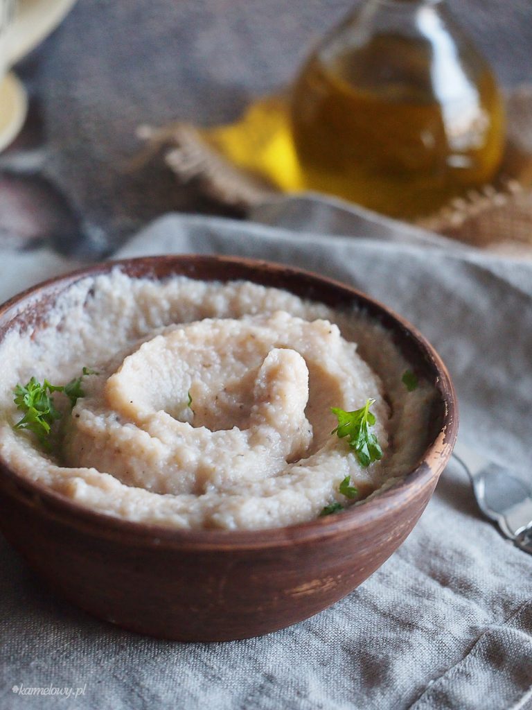 Puree z topinambura i jabłka / Jerusalem artichoke and apple puree