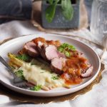 Piersi-kacze-w-sosie-rabarbarowo-pomaranczowym-Duck-breasts-with-rhubarb-orange-sauce