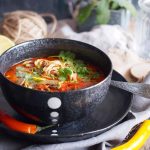 Ekspresowa-tajska-zupa-z-mięsem-i-makaronem-Easy-Thai-noodle-and-ground-meat-soup