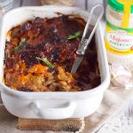 Karkowka-zapiekana-majonezem-i-grzybam-Pork-neck-baked-with-mushrooms-and-mayonaisse