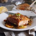 Losos-w-miodowej-glazurze-Honey-glazed-salmon
