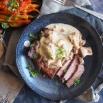 Szybki-stek-z-sosem-kurkowym-Easy-steak-with-chanterelle-sauce
