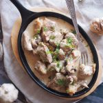 Stek-w-smietankowym-sosie-z-grzybami-Creamy-steak-with-mushrooms
